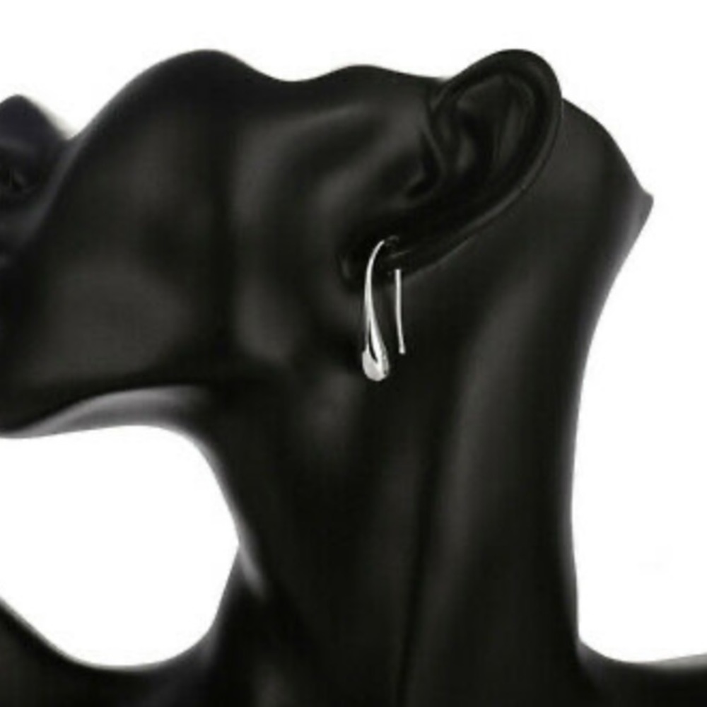 New Stamped 925 Sterling Silver Earrings - Picture 4 of 6